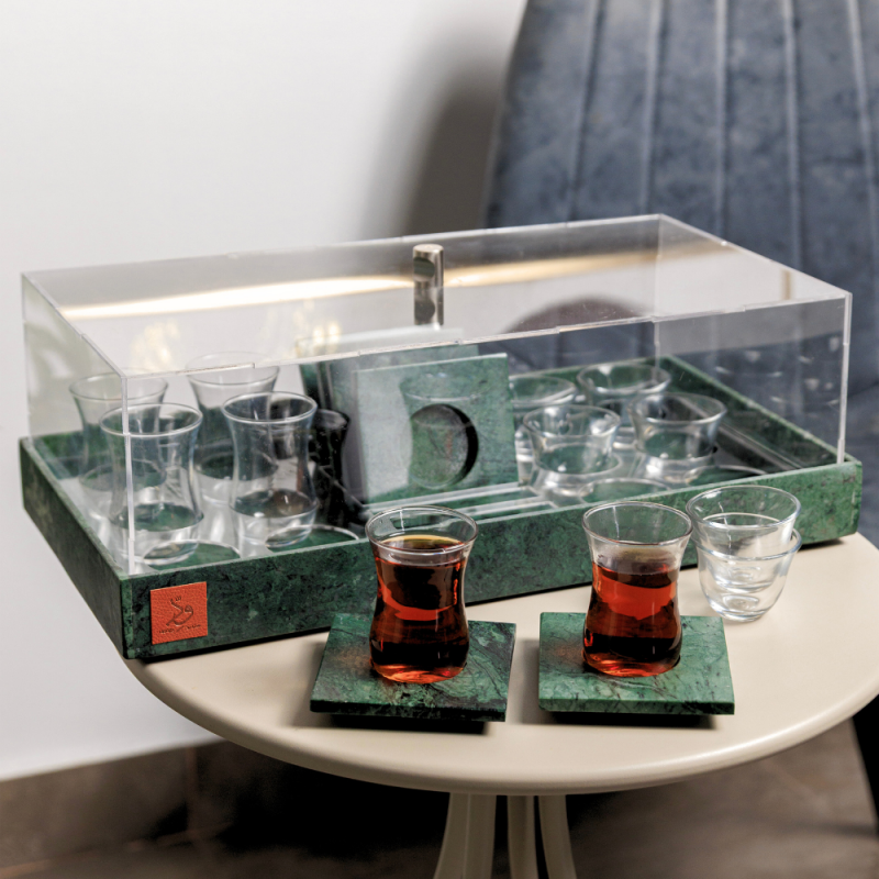 Tea and Coffee Set (Green)