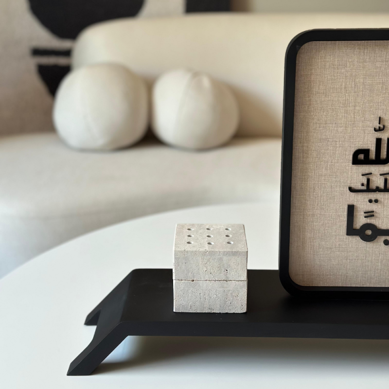 Canvas & Mubkhar Tray